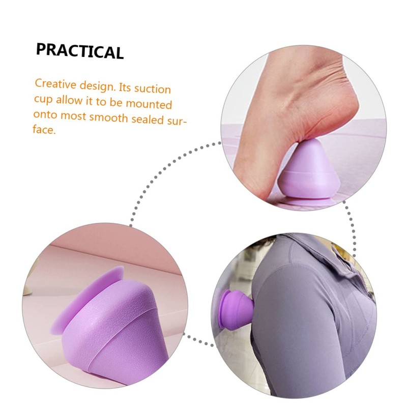 KOMBIUDA Suction Cup Massage Ball Back Neck Lumbar Spine Relief