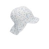 Sterntaler Boys' Peaked Cap with Neck Protection Spot Sun Hat,