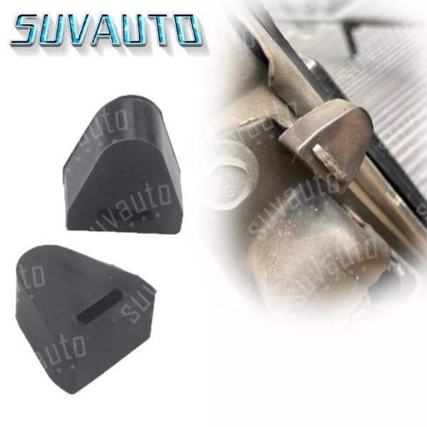 SUVAUTO 2 Rubber Tailgate Bumpers Silverado Sierra Right or Left