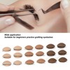 9 Pairs Replaced Eyelids Silicone Removable Eyelids with Lashes for