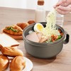 RORBAM Ramen Cooker,Microwave Ramen Bowl,Ramen Noodle Bowl 48 oz, College