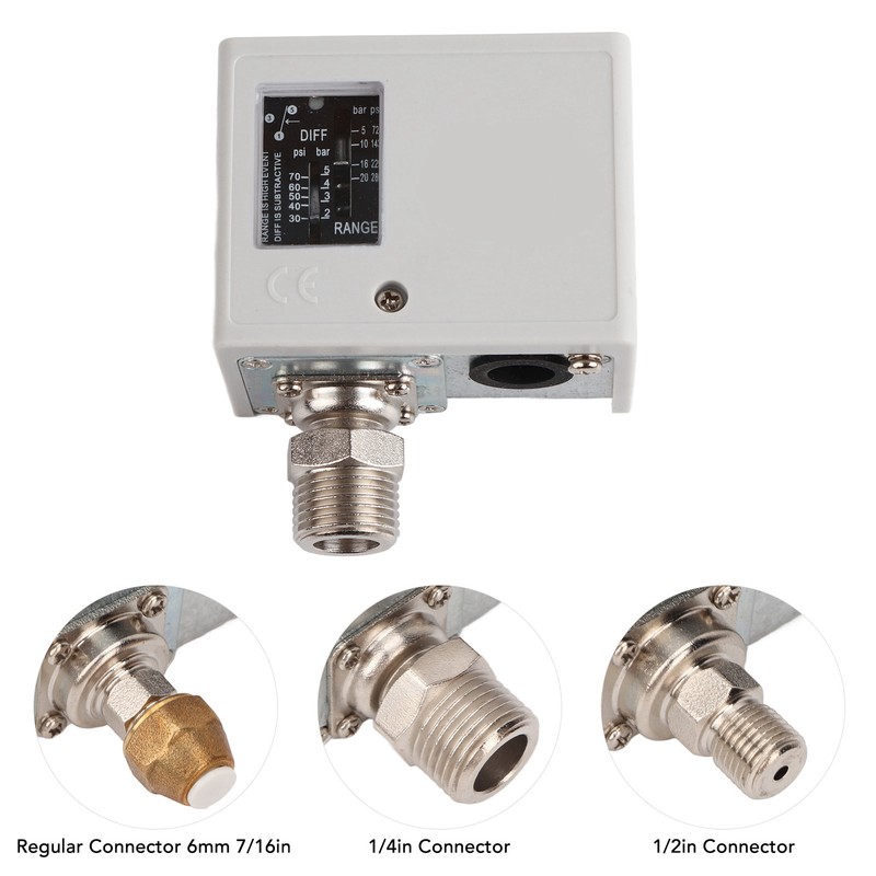 20KG Pressure Switch Set All Copper Core IP40 Dryer Boiler