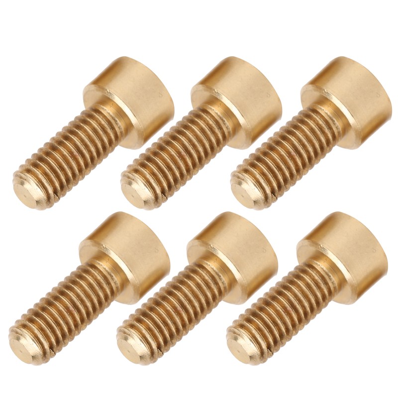 50Pcs Cap Hex Socket Screw Copper Fastener Hardware Tools Industrial