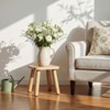 9 Inch Small Wooden Step Stool Solid Wood Stool Wooden