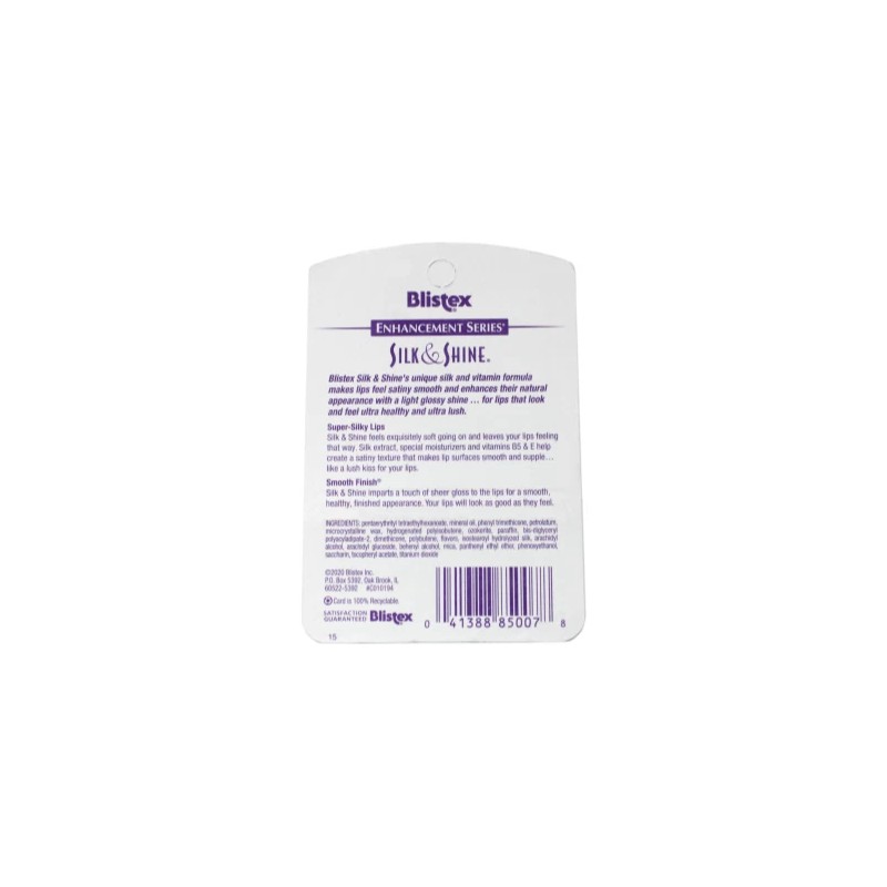 3 Pack Blistex Silk & Shine Lip Protectant Balm 0.13