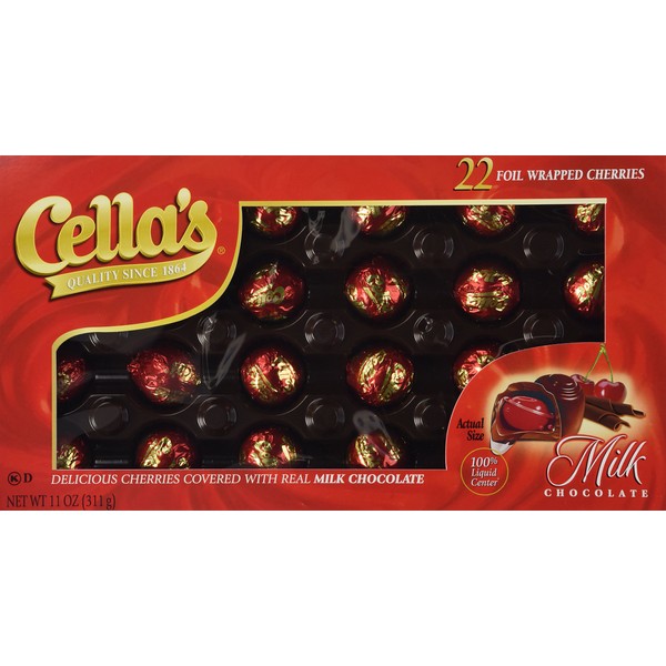Cella's Milk Chocolate Covered Cherries 11oz.