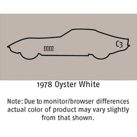 Oyster White Interior Color Coat – 12oz Aerosol Refinish for Vinyl & Plastic Trim