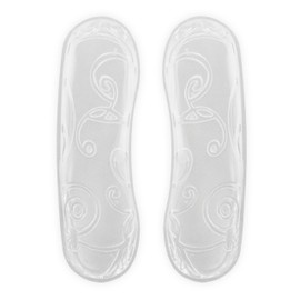 Bama Gel Heel Grip Shoe Insoles - Gel Heel Retainer - Protects Against Pressure Points & Prevents Slipping Out for Adults - 1 Pair