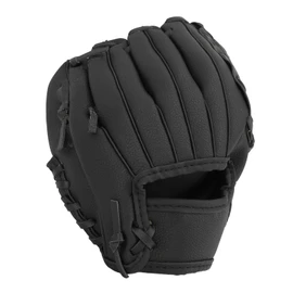 Baseball Glove Ergonomic PU Leather Baseball Mitts Softness Professional Baseball Fielding Glove Softball Mitts for Youth Adult 9.5 Inch Black