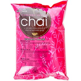 David Rio Chai Mix, Decaf Sugar Free, Flamingo Vanilla, 48 Ounce (Pack of 1)