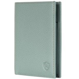 VON HEESEN® Wallets Men & Women, Turquoise (Silver Pine), with coin pocket, With coin compartment