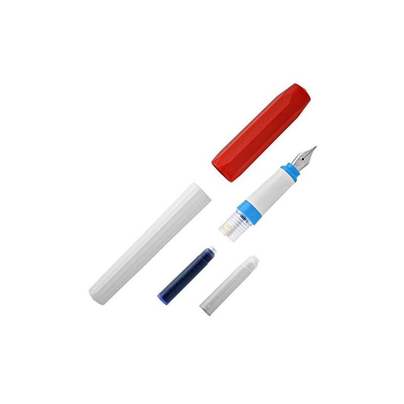 Kaweco Fountain Pen, F, Fine Point, Pakeo, Retro Block, PO-RB,