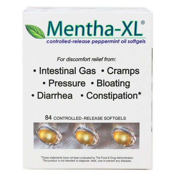 Peppermint Oil 84 Count Softgels