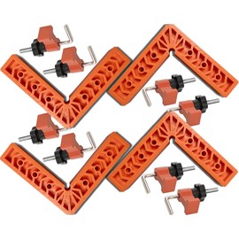 (4Sets) Corner Clamps for Woodwork Wood Clamps 90 Degree clamp Corner clamp Clamps for Woodwork Right Angle clamp