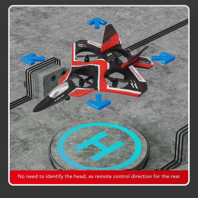 S80 RC Jet Plane Airplane Drone Fixed Wing Flip 3