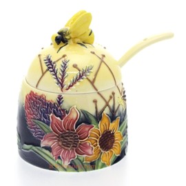 Old Tutpton Ware Honey Pot - Summer Bouquet Design