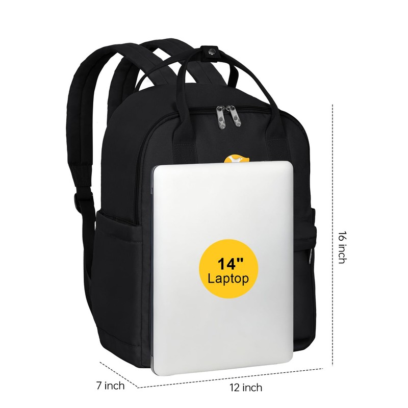 Laptop Backpack for Women & Men, Lightweight Water Resistant Backpack