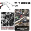 SecureElastic Electrical Disconnect Pliers 37980, Electrical Connector Separator 13120, 8in