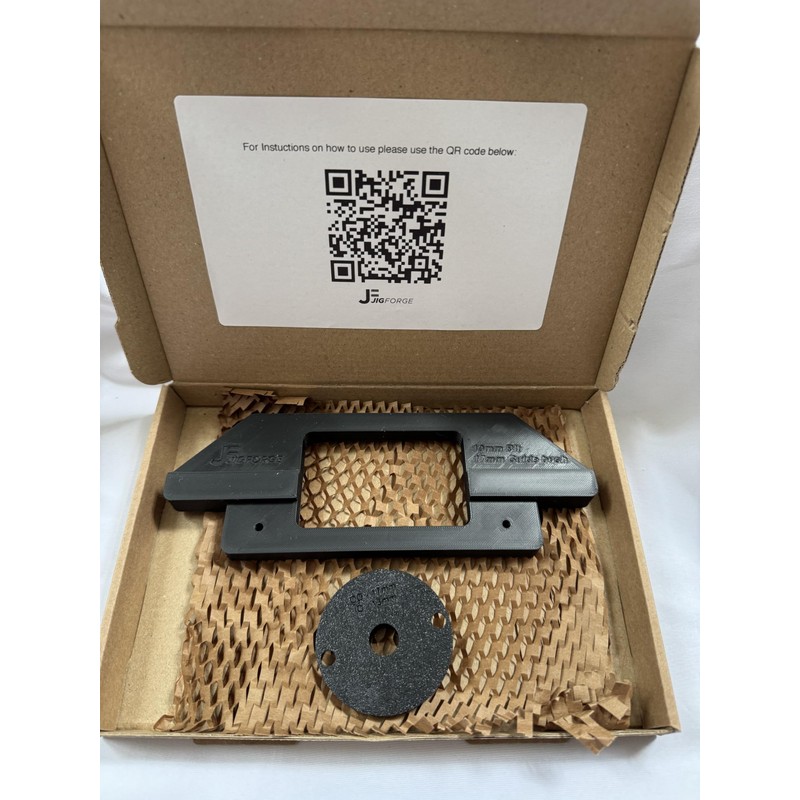 Jig Forge - Lite - 76mm Door Hinge jig, for