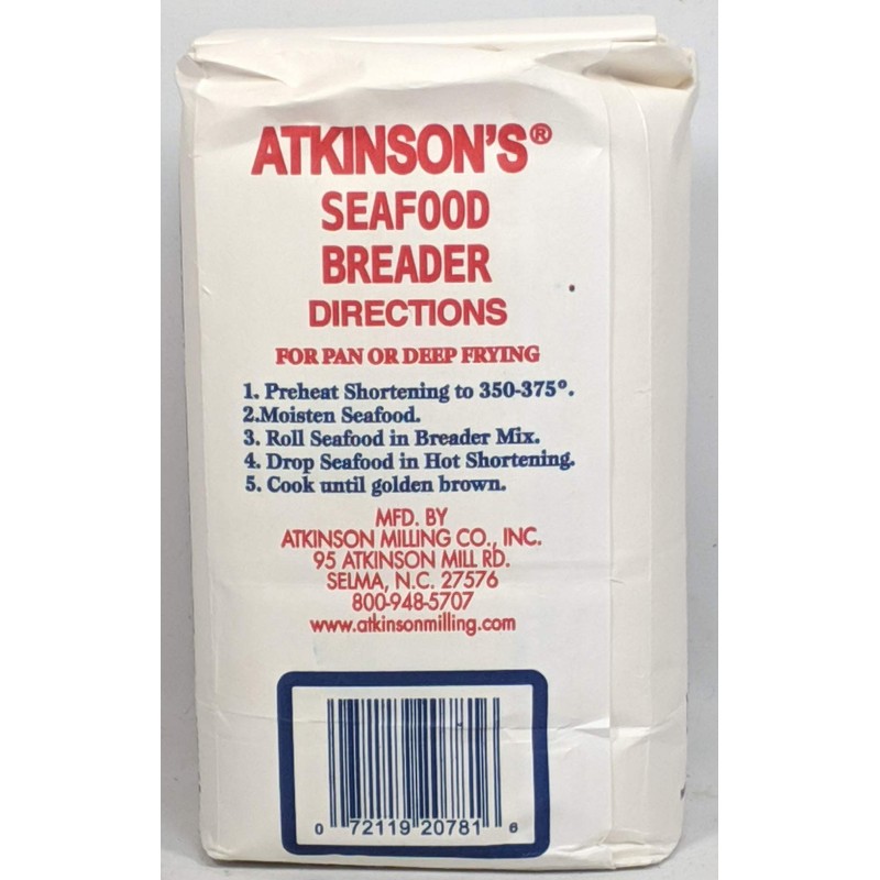All Purpose Seafood Breader Enriched & Seasoned Just Right For
