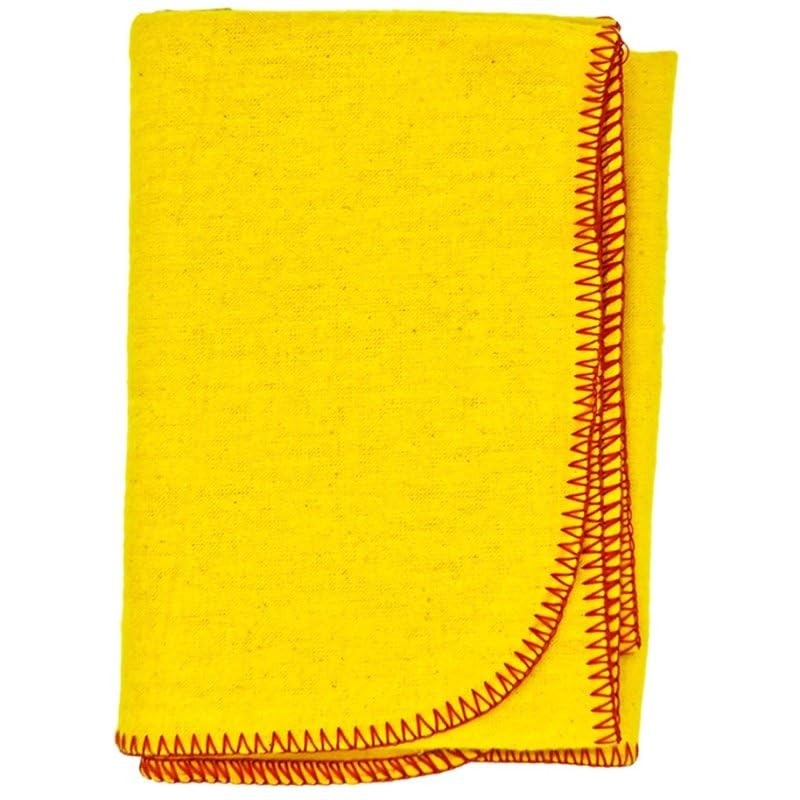 HOUSEGADS Jumbo Yellow Duster 100% Cotton Cleaning Cloth Premium Quality