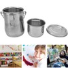 Stainless Steel Brush Washer Air Tight Leaking Proof Brush Cleaner