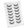 3D Clear Band False EyeLashes Natural Look Cat Eye Wispy