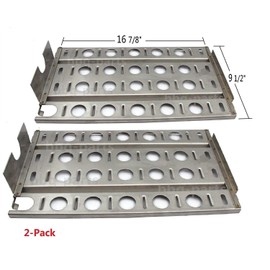 Hongso SPB571-2 Stainless Steel BBQ Gas Grill Heat Plate, Heat Shield for Lynx L27 Models (16 7/8" x 9 1/2")