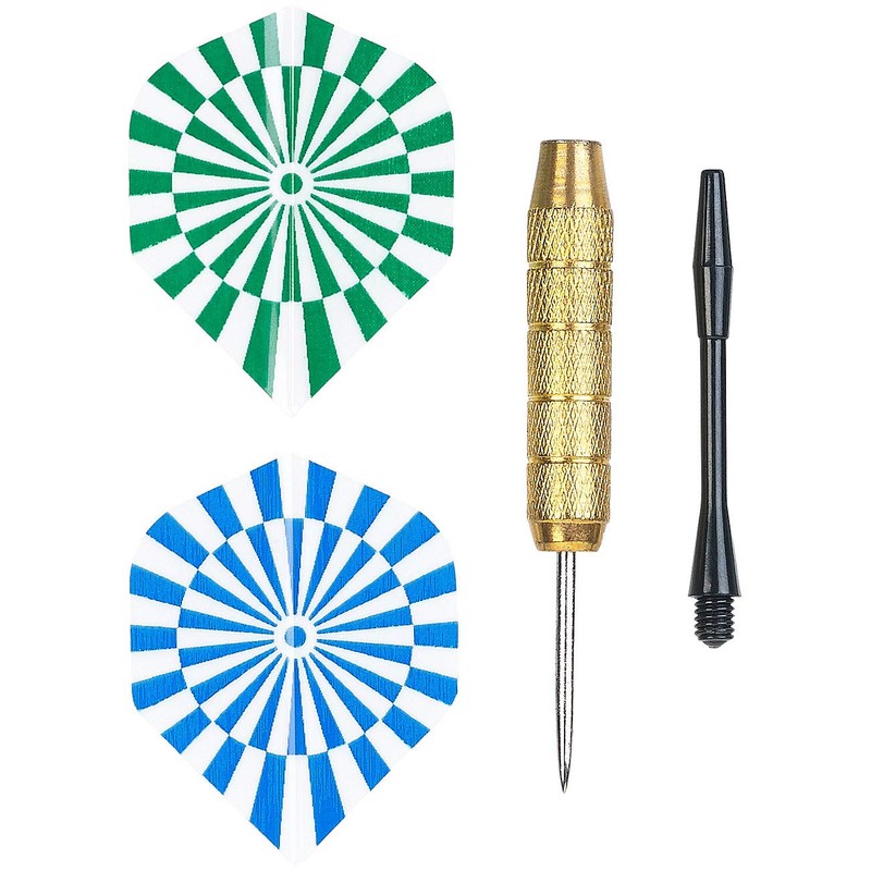 Playtastic Dart: Set of 12 Brass Steel Tip Darts 50