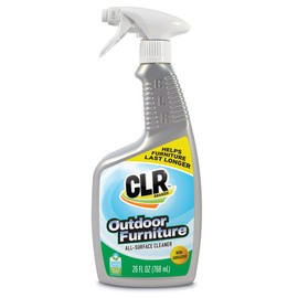 CLR Brands Outdoor Furniture Cleaner, 26 oz. Spray Bottle, Cleans Outdoor Surfaces, Remove Dirt and Grime from Fabric, Wood, Wicker, PVC, Plastic and More