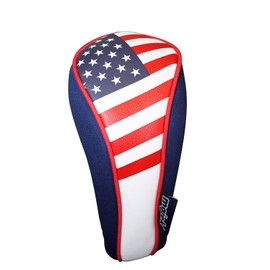 Majek USA Patriot Golf Hybrid Head Cover 3 U.S.A Neoprene Style Patriotic Headcover