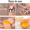 1 Pcs Egg Opener+ 4 Pcs Egg Cup Holder Boiled