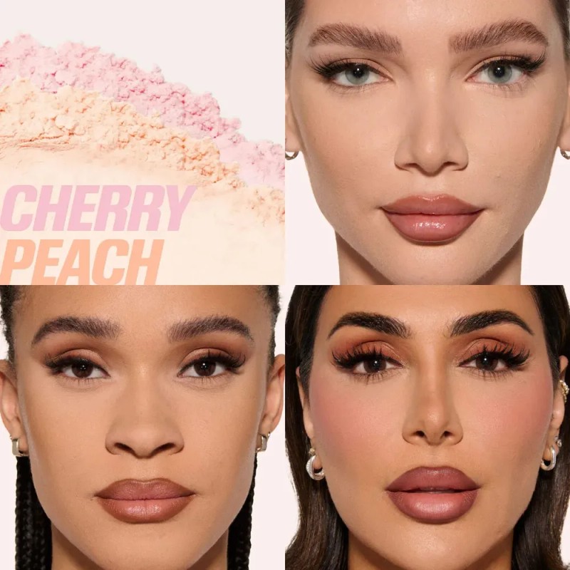 Huda Beauty Easy Bake Loose Powder Duo 13g Cerezo en