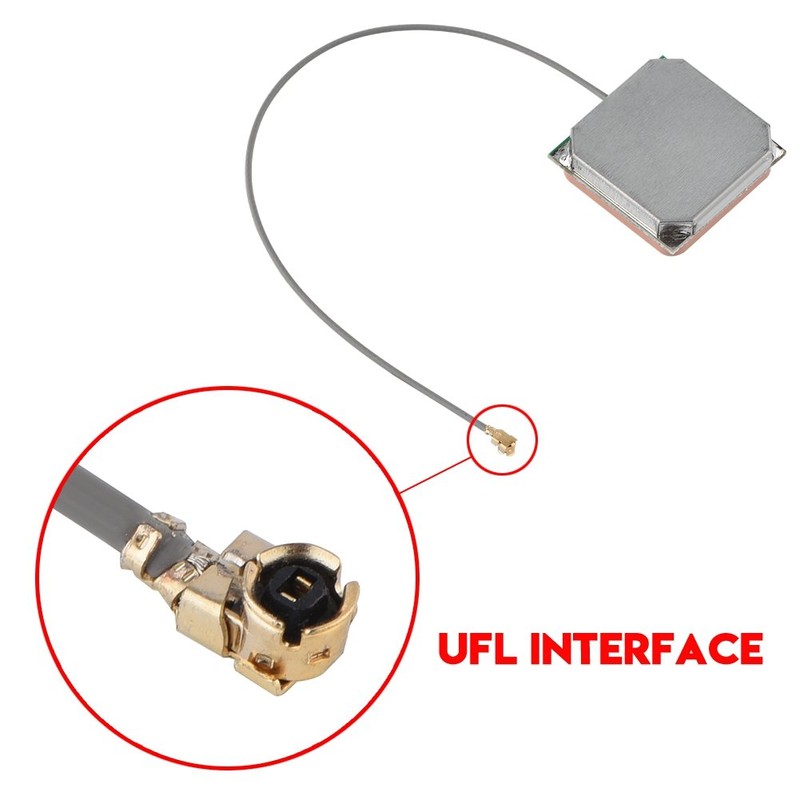 VBESTLIFE, GPS Antenna, 28dB High Gain Ceramic Navigation Antenna, Built-in