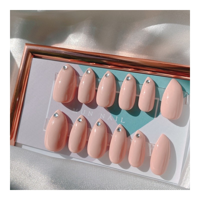 MunNail Caramel - Round / MunNail 카라멜 - 라운드