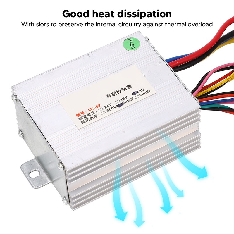 48V 500W Electric Bike Controller Pedal Throttle Kit Bike Headlight