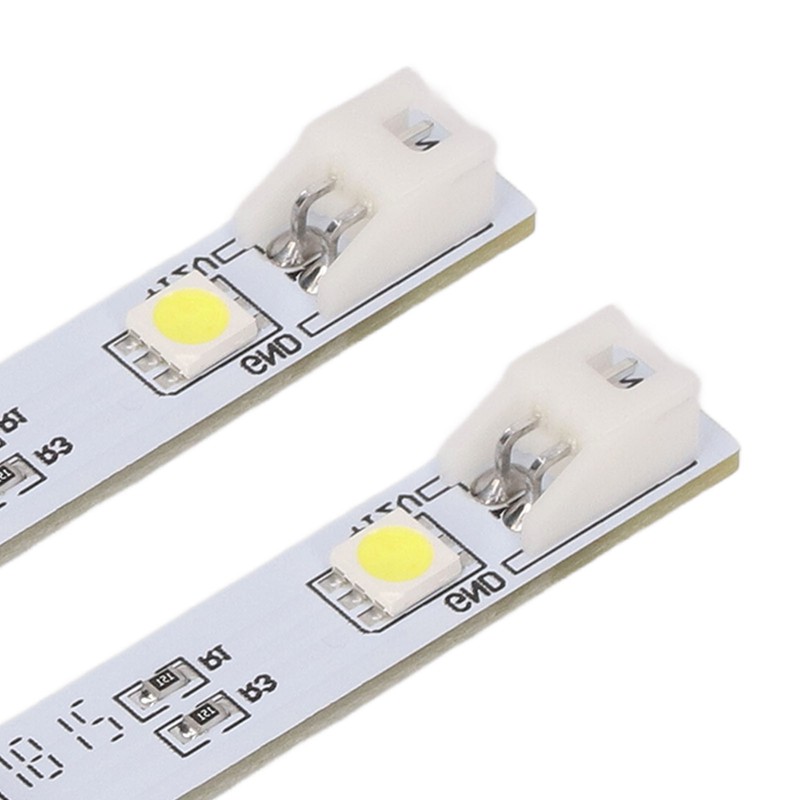 2Pcs Refrigerator LED Light Board White Eyes Friendly Freezer LED