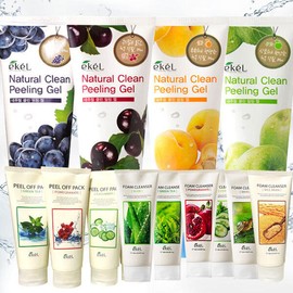 Ikel 이켈 폼클렌징 필오프팩 필링젤 180g 중선택 [03_필링젤살구] Ikel Foam Cleansing Peel-Off Pack Peeling Gel 180g Choose [03_Peeling Gel Apricot]