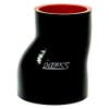 HPS Performance HTSOR-200-250-BLK High Temp 4-ply Reinforced Silicone Offset Reducer Coupler Hose, 60 PSI Maximum Pressure, 3" Length, 2" > 2-1/2" ID, Black