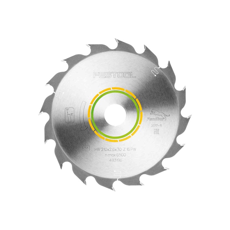 Festool 486298 Panther Saw Blade 190 x 2,8 x 30