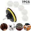 7 Pcs Wool Polishing Buffing Pads Buffer Foam Drill Wheel