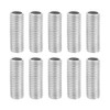 LannuMet 10pcs M10 Threaded Lamp Pipe Nipples Lamps Repair Replacement