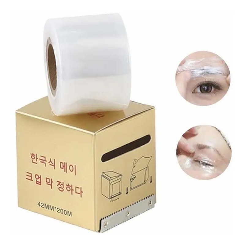 Rollo Papel Osmótico Lifting Planchado Cejas Microblading Dorado