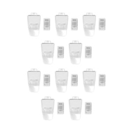 Clear Remote Control Hooks (cradle and insertion set) 10 sets; Excellent hooks that can be removed cleanly and can be used repeatedly. Create a seat for the remote controller. Easy to set up in a high
