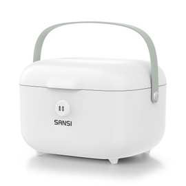 SANSI UV Light Sanitizer Box with 360° UVC Chips, Sanitizes in 5 Minutes 5.1L Large Capacity Sanitizer for Baby & The Whole Family (10W)