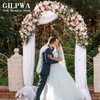GILPWA Wedding Arch Backdrop Stand, 7.2FT Balloon Backdrop Stand Arch