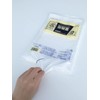 Japax P-54 Trash Bags, Translucent, 10.9 gal (45 L), Height