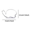 WDYJMALL Snails Cookie Cutter