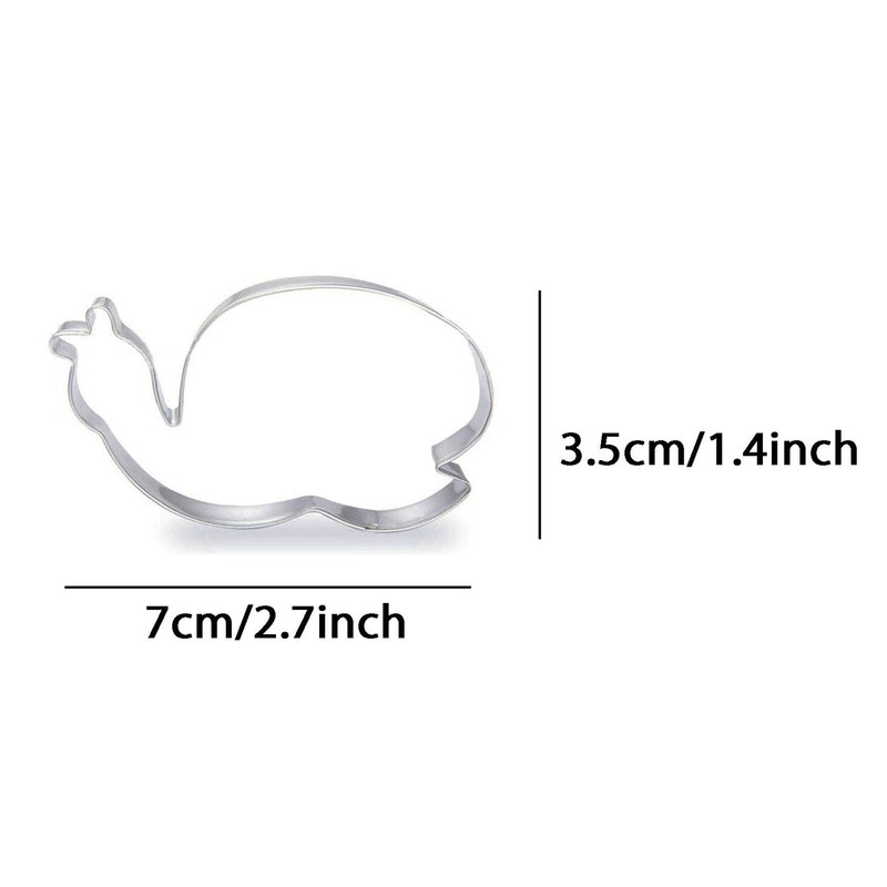 WDYJMALL Snails Cookie Cutter