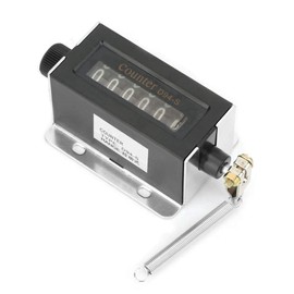 6 Digit Mechanical Counter,D94-S 0-999999 Resettable Mechanical Pulling Counter,Return To Zero Rotation Count And Cycle Count Reset Mode,for Cumulative Records Of Sports Equipment Or Machinery